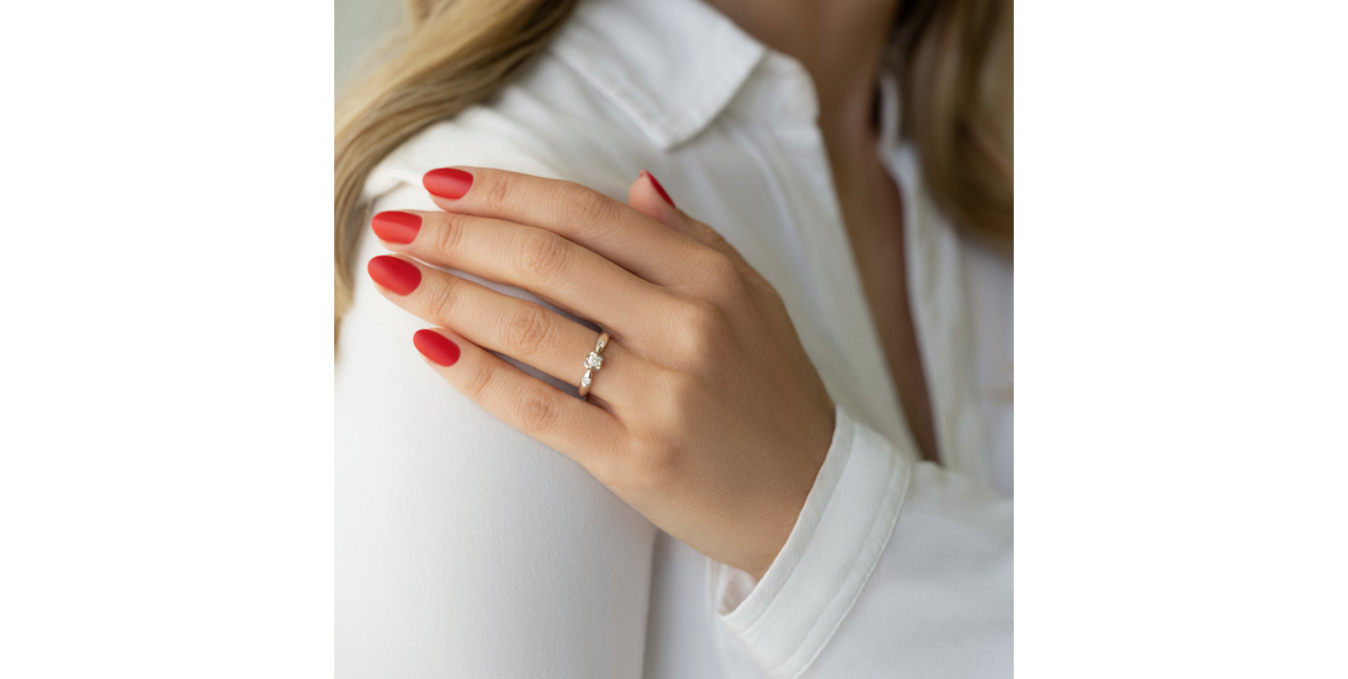 Prsten s diamanty Geneva