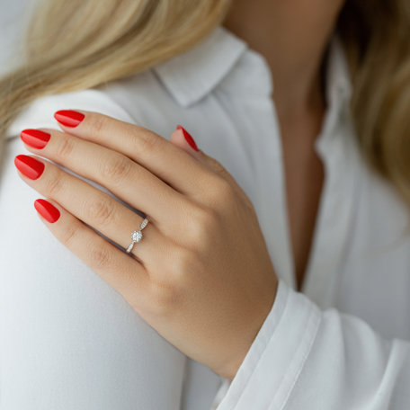 Prsten s diamanty Zoe