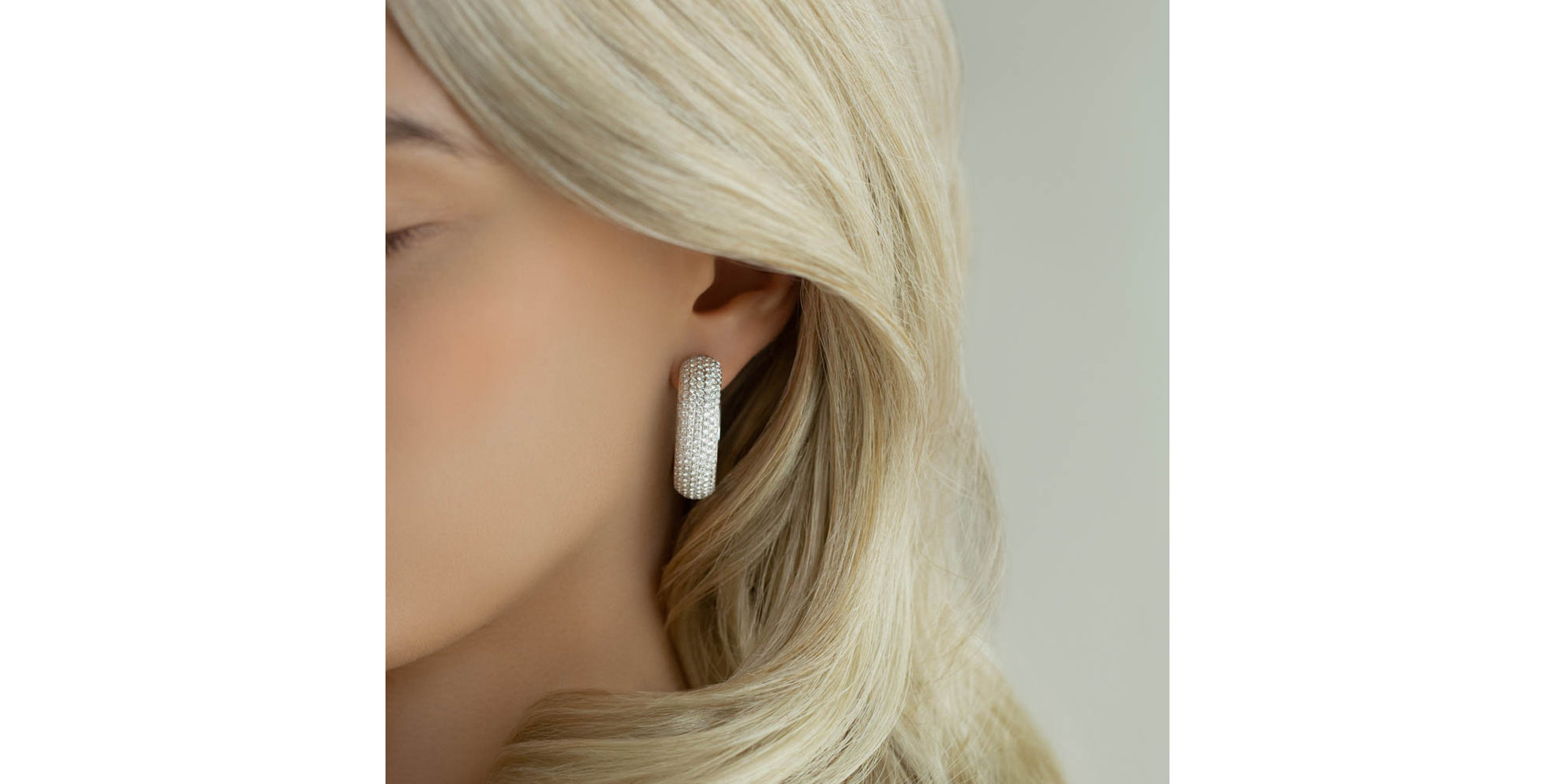 Náušnice s diamanty Diamond Amour