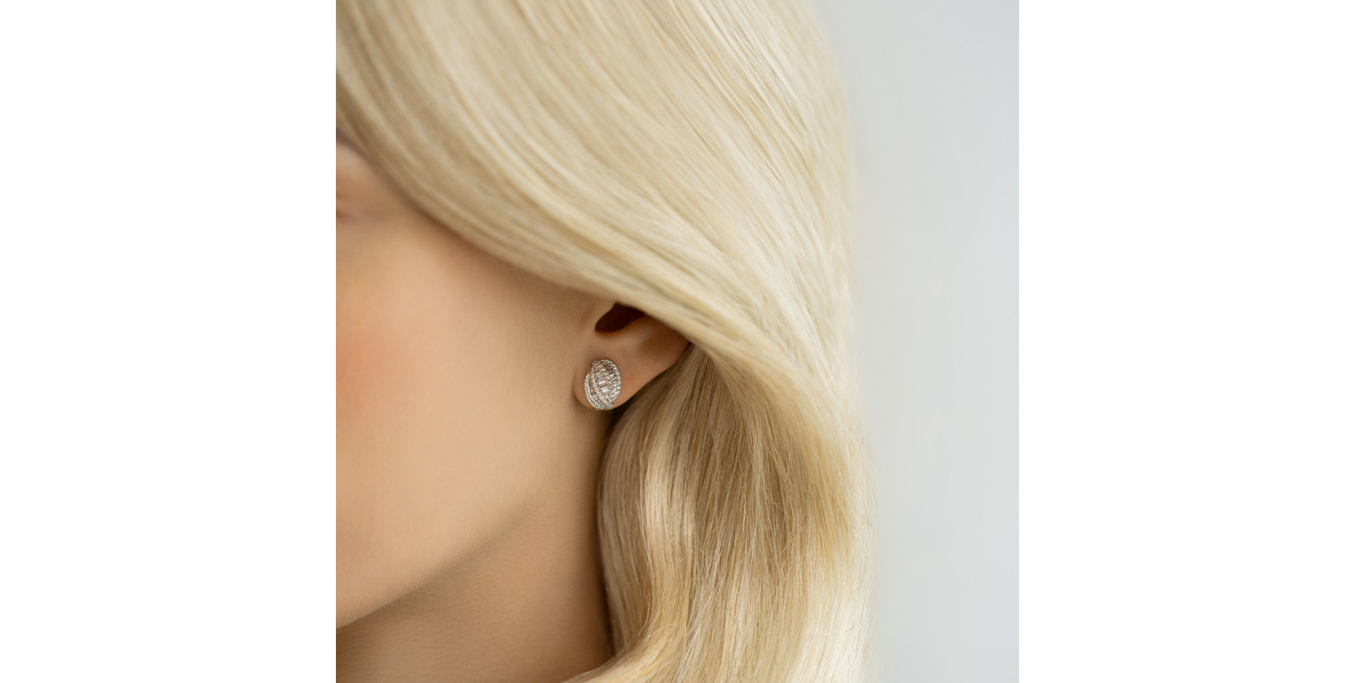 Náušnice s diamanty Marcelina