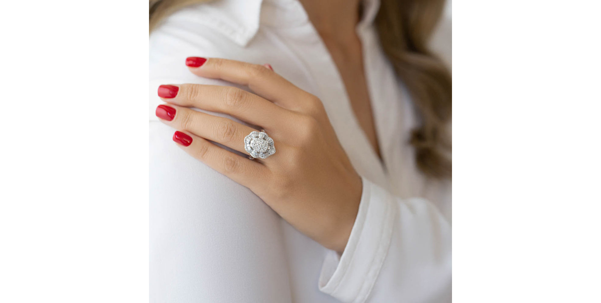 Prsten s diamanty Erastus