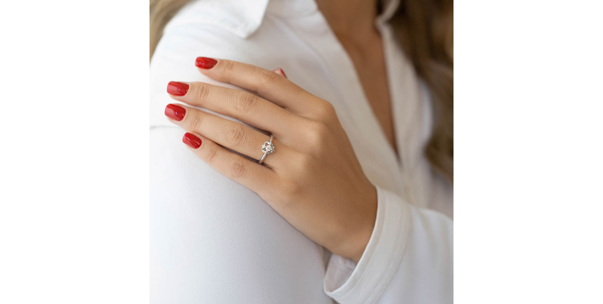 Prsten s diamanty Alea