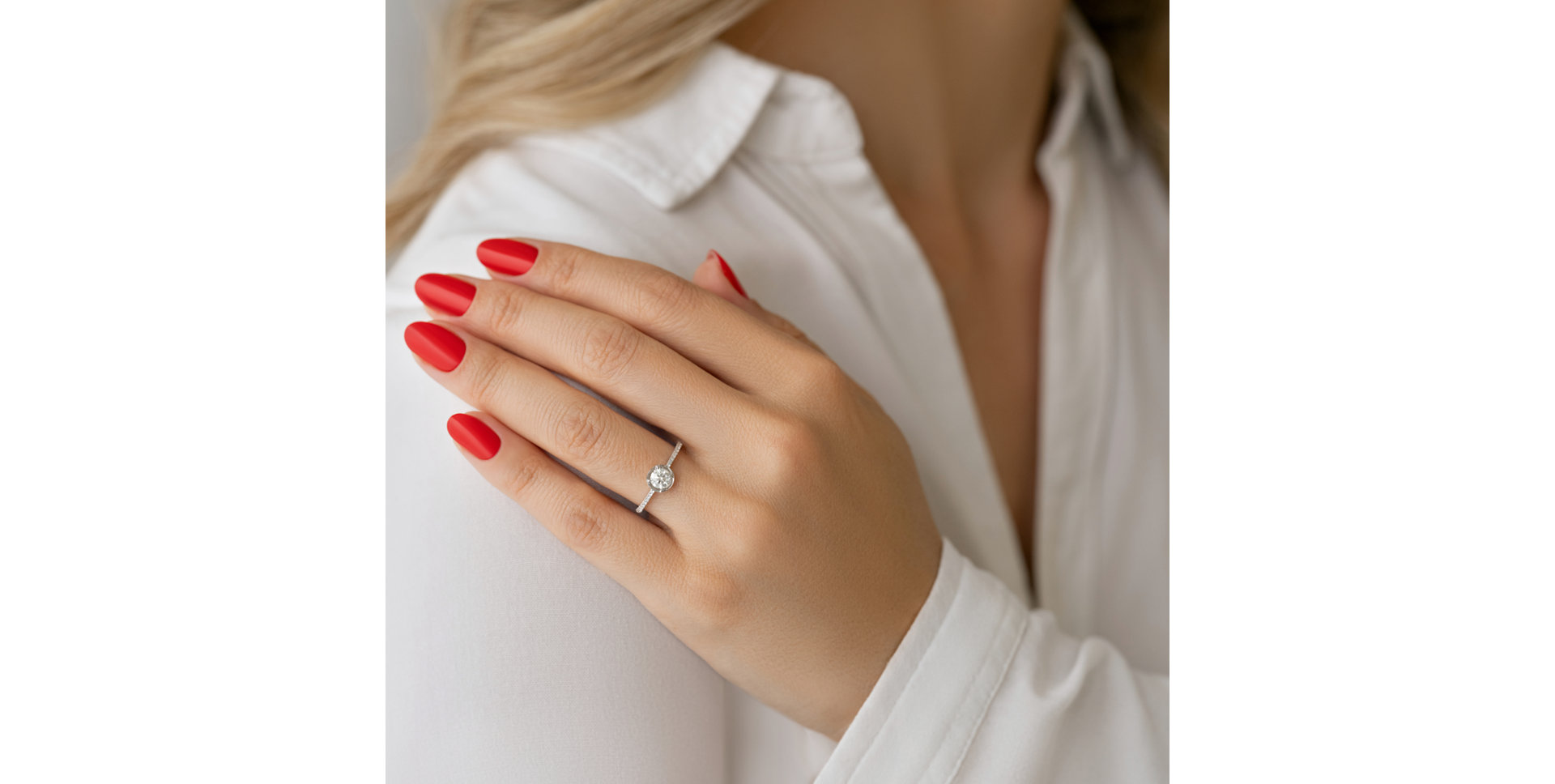 Prsten s diamanty Nareida