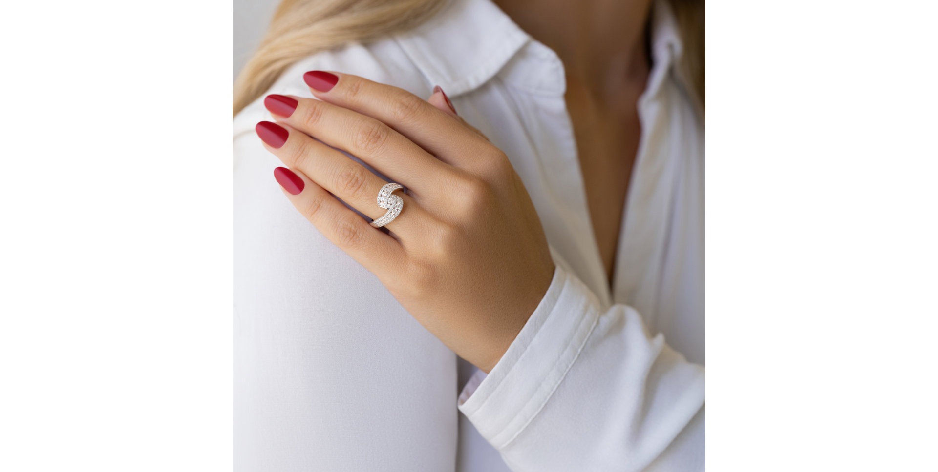 Prsten s diamanty Heaven's Jewel