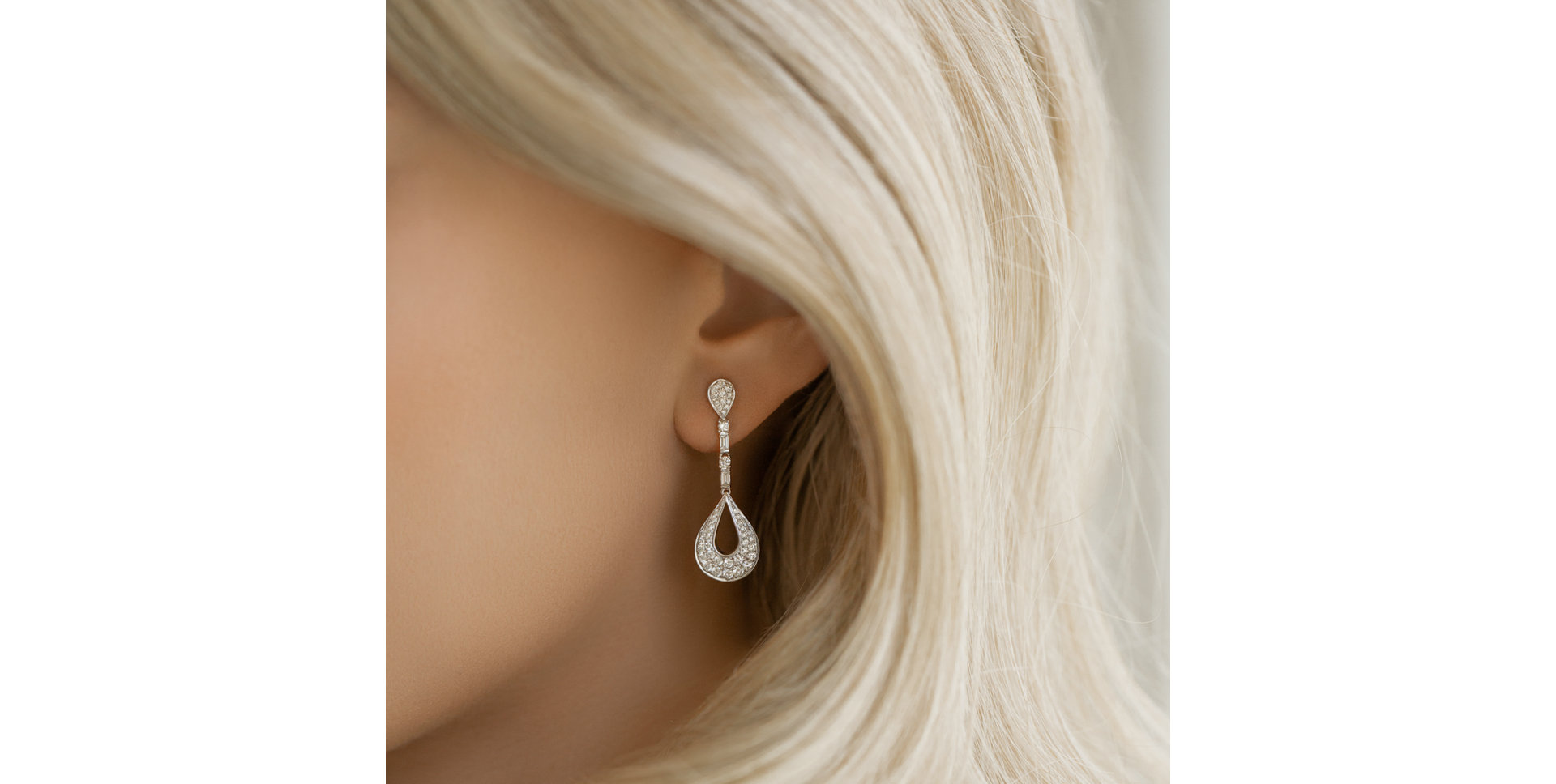 Náušnice s diamanty Blessed Bailey