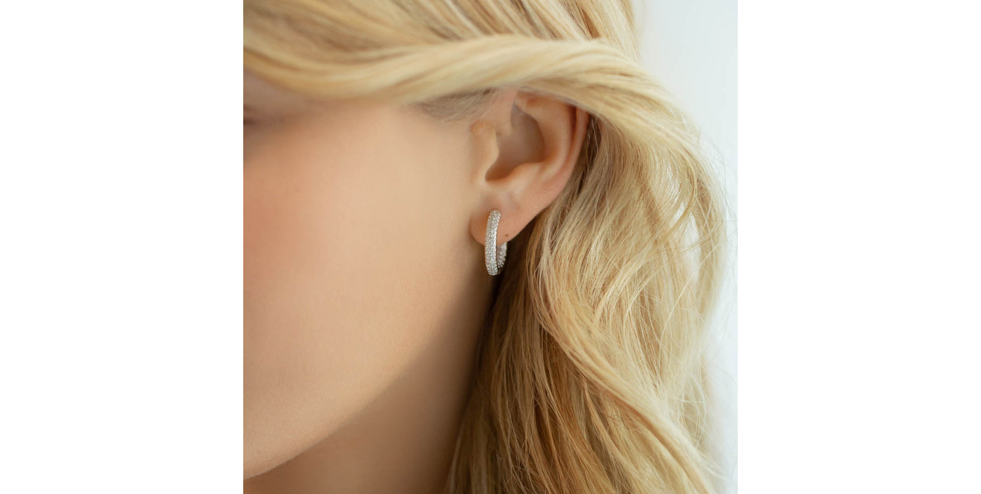 Náušnice s diamanty Shiny Night