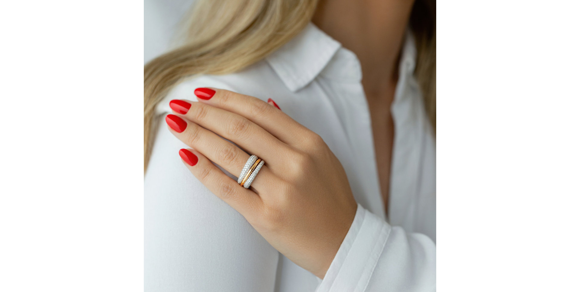 Prsten s diamanty Marija