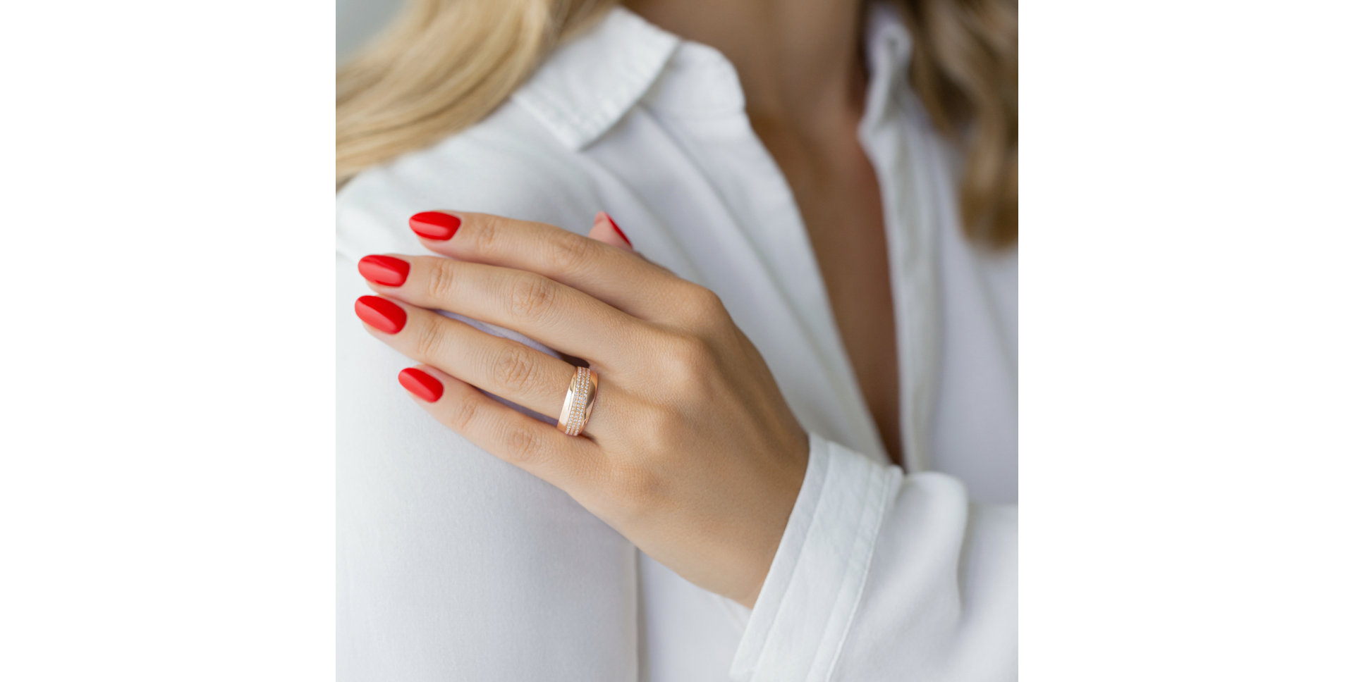 Prsten s diamanty Printemps