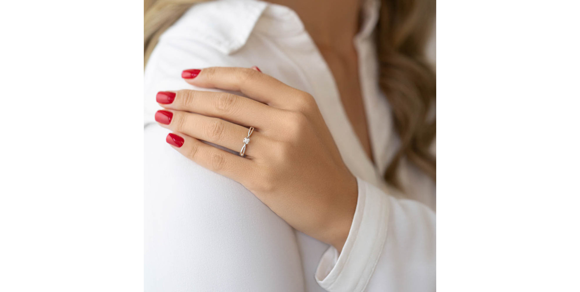 Prsten s diamanty Star Love