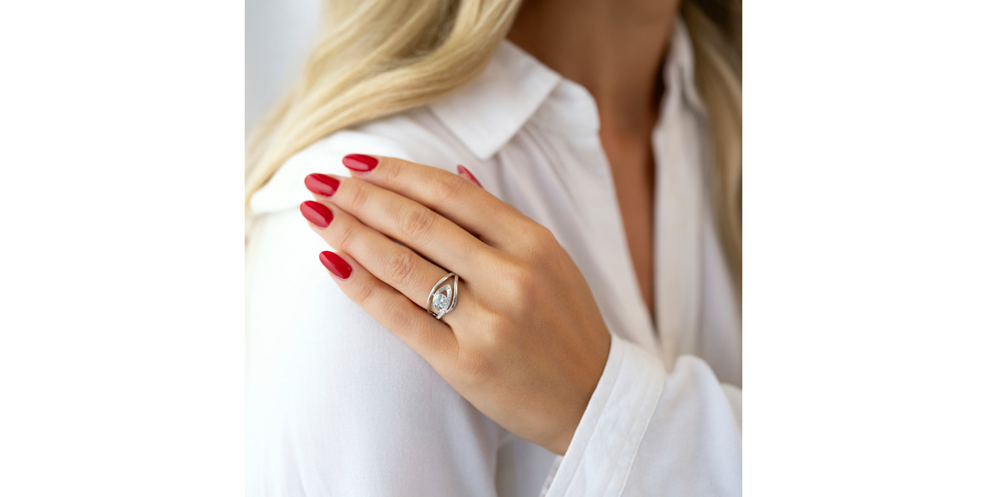 Prsten s diamanty Nielson Romance