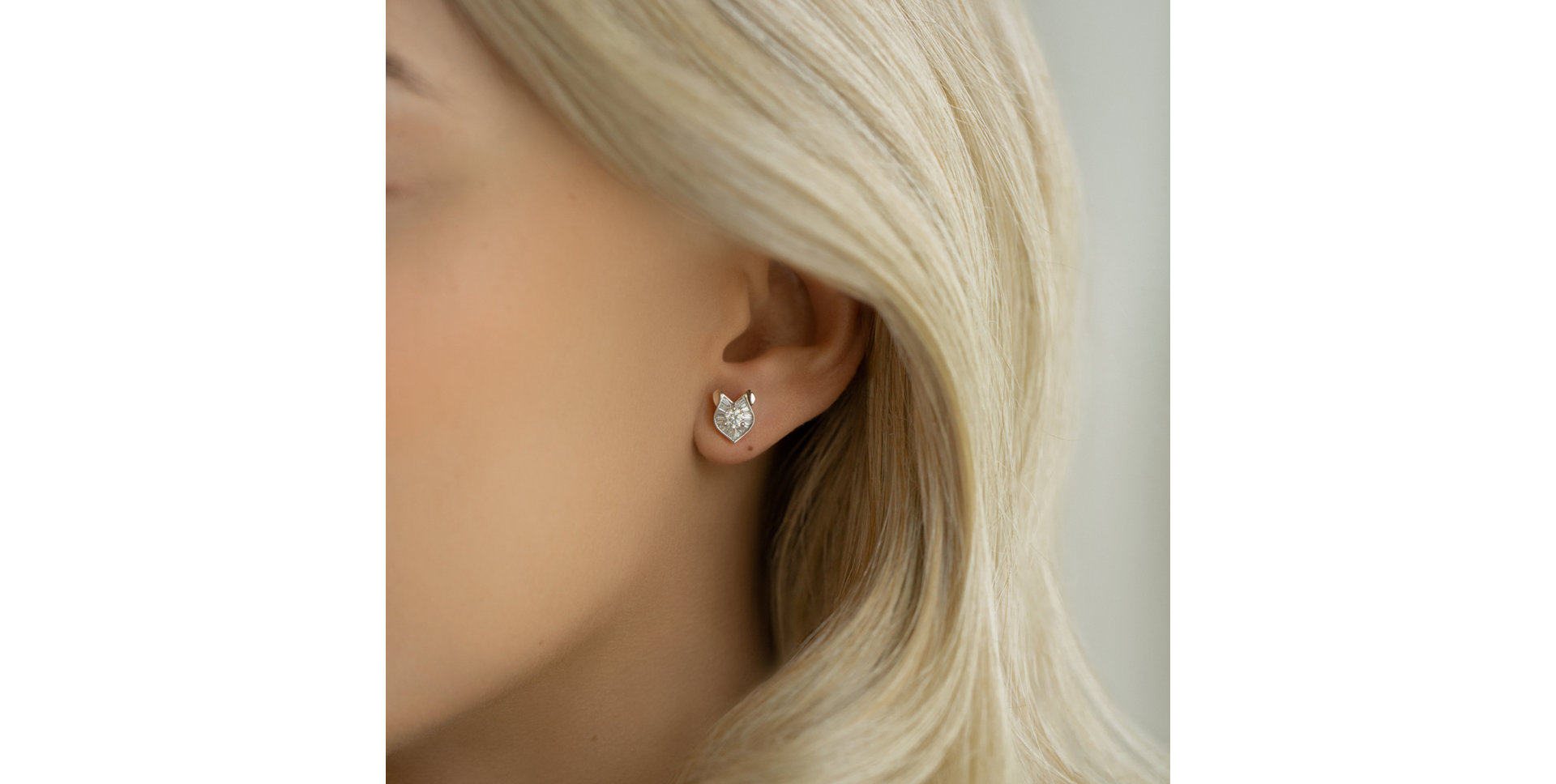 Náušnice s diamanty Teegan