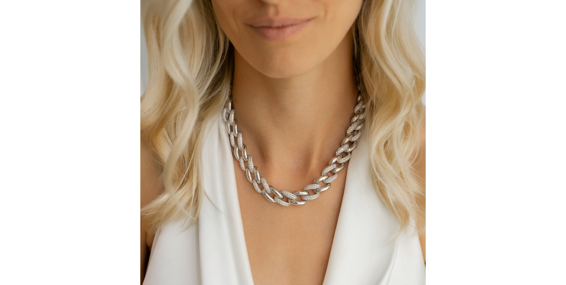 Náhrdelník s diamanty Chain of Constellations