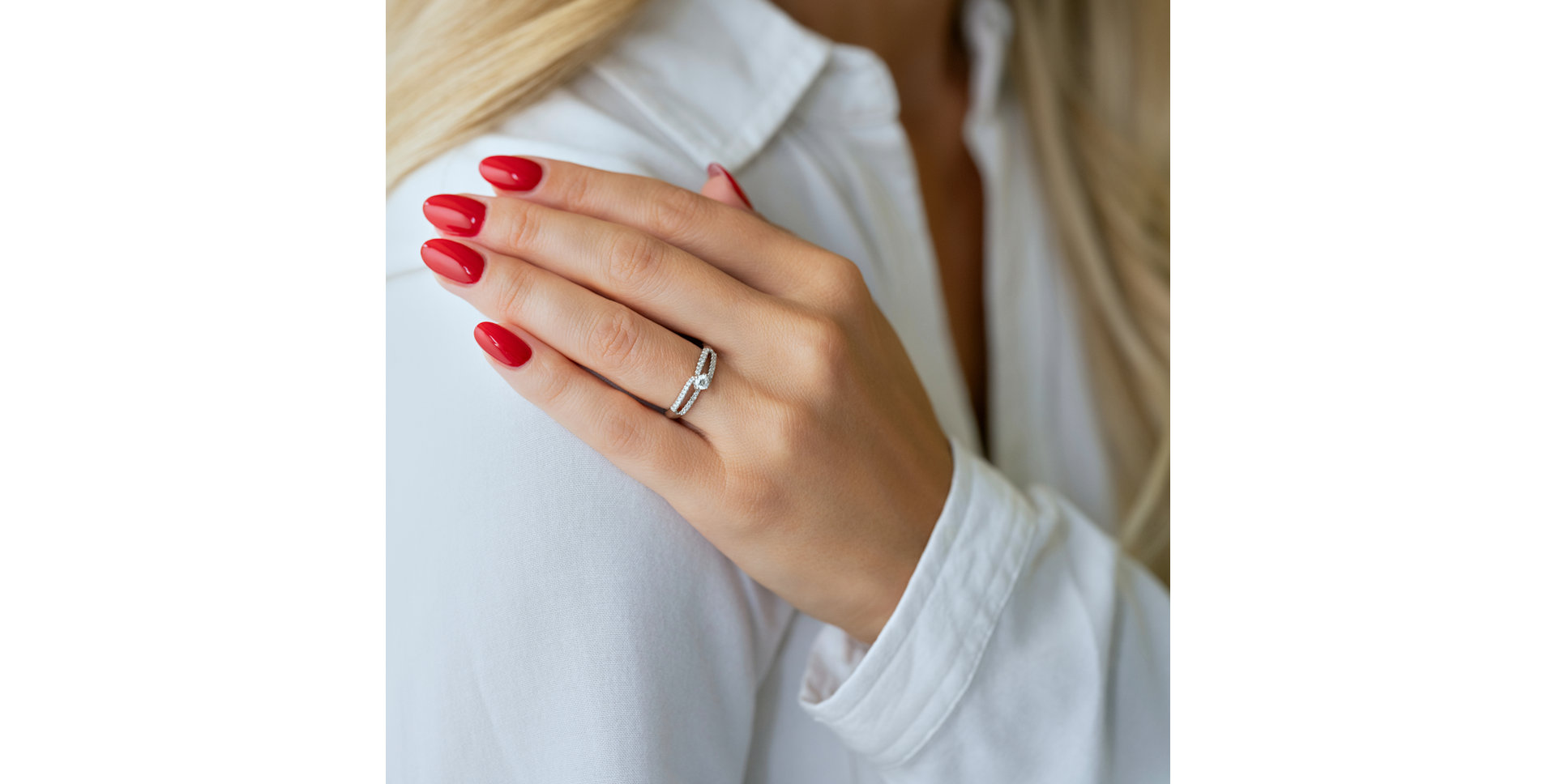 Prsten s diamanty Beau