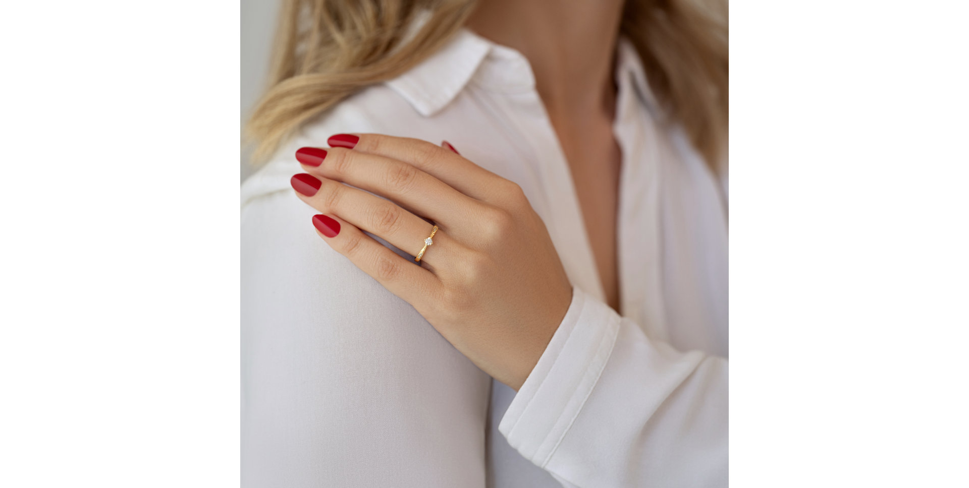 Prsten s diamanty Valeria