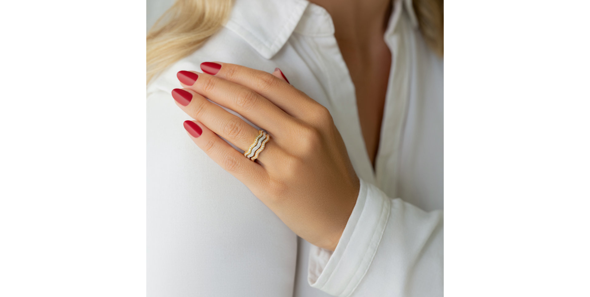 Prsten s diamanty Marlene