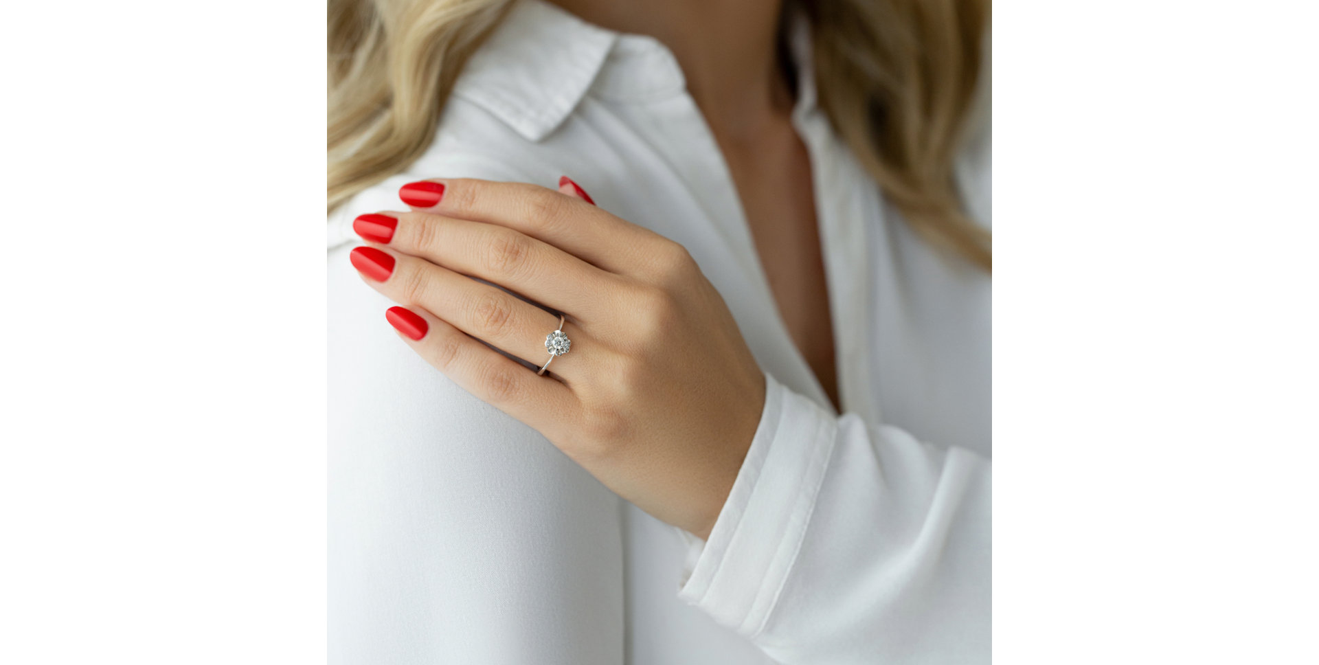 Prsten s diamanty Salvia