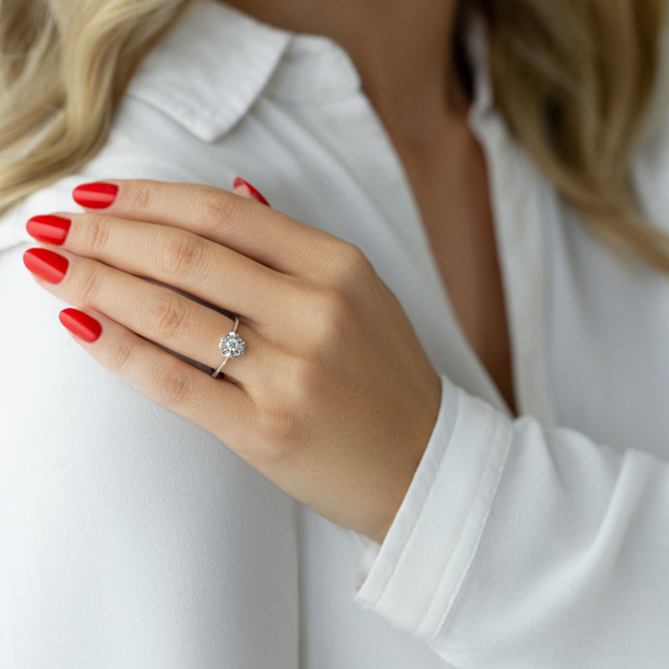 Prsten s diamanty Salvia