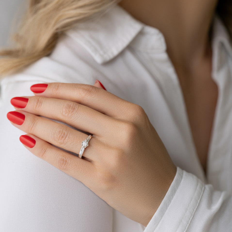 Prsten s diamanty Sébastienne