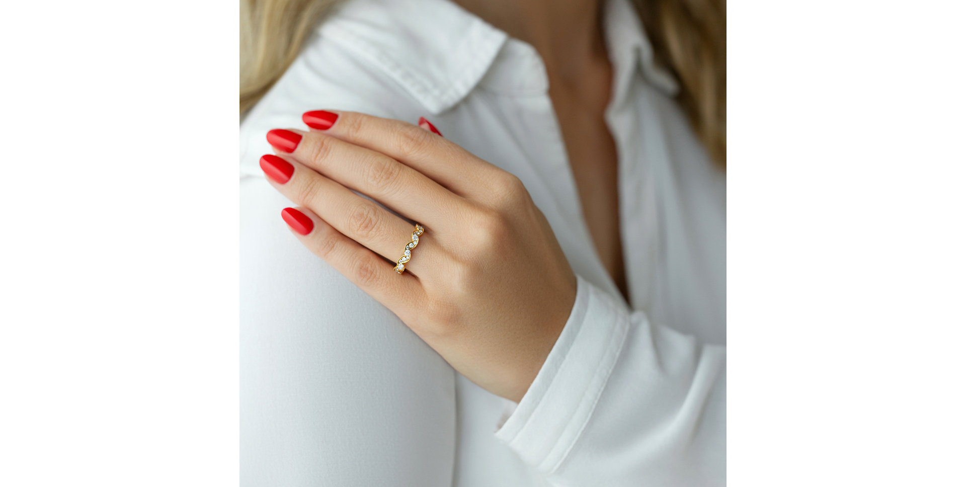 Prsten s diamanty Ferrisey