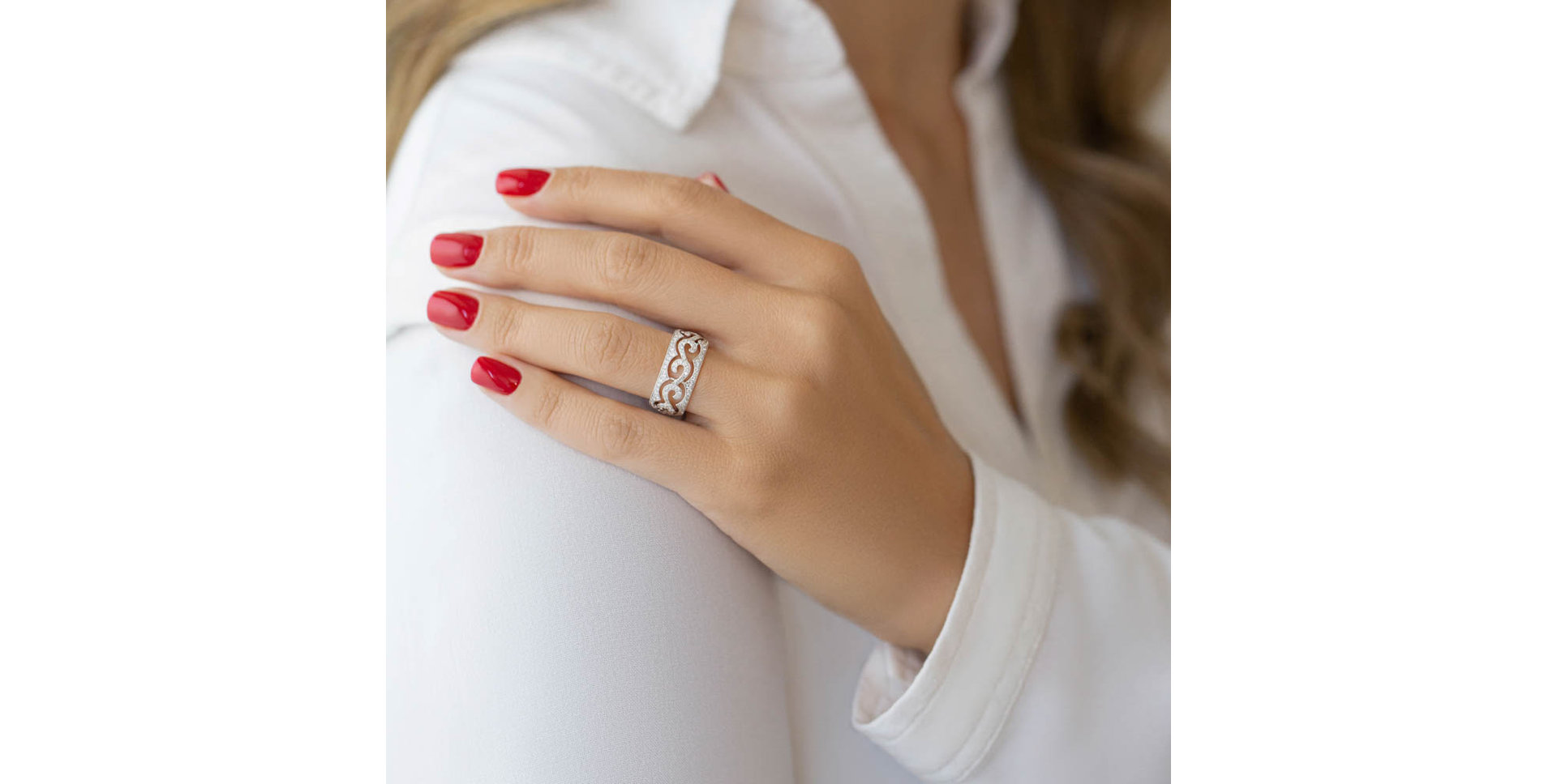 Prsten s diamanty Sandra