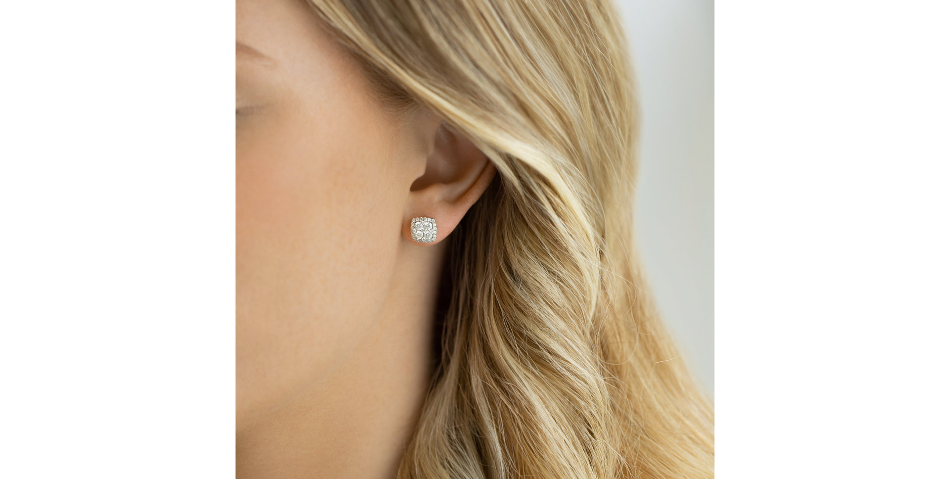 Náušnice s diamanty Lena