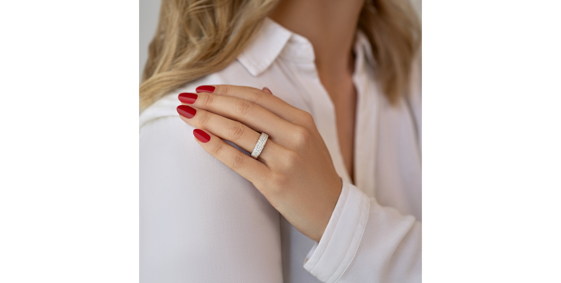 Prsten s diamanty Alcesta