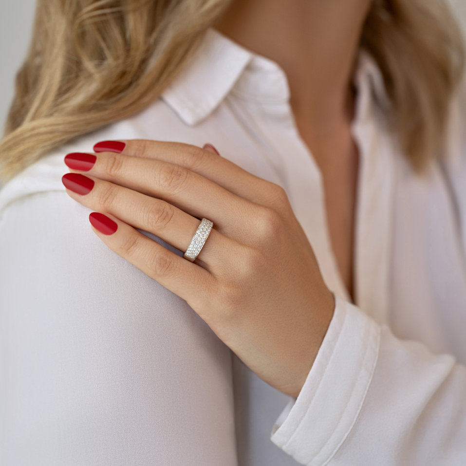 Prsten s diamanty Alcesta