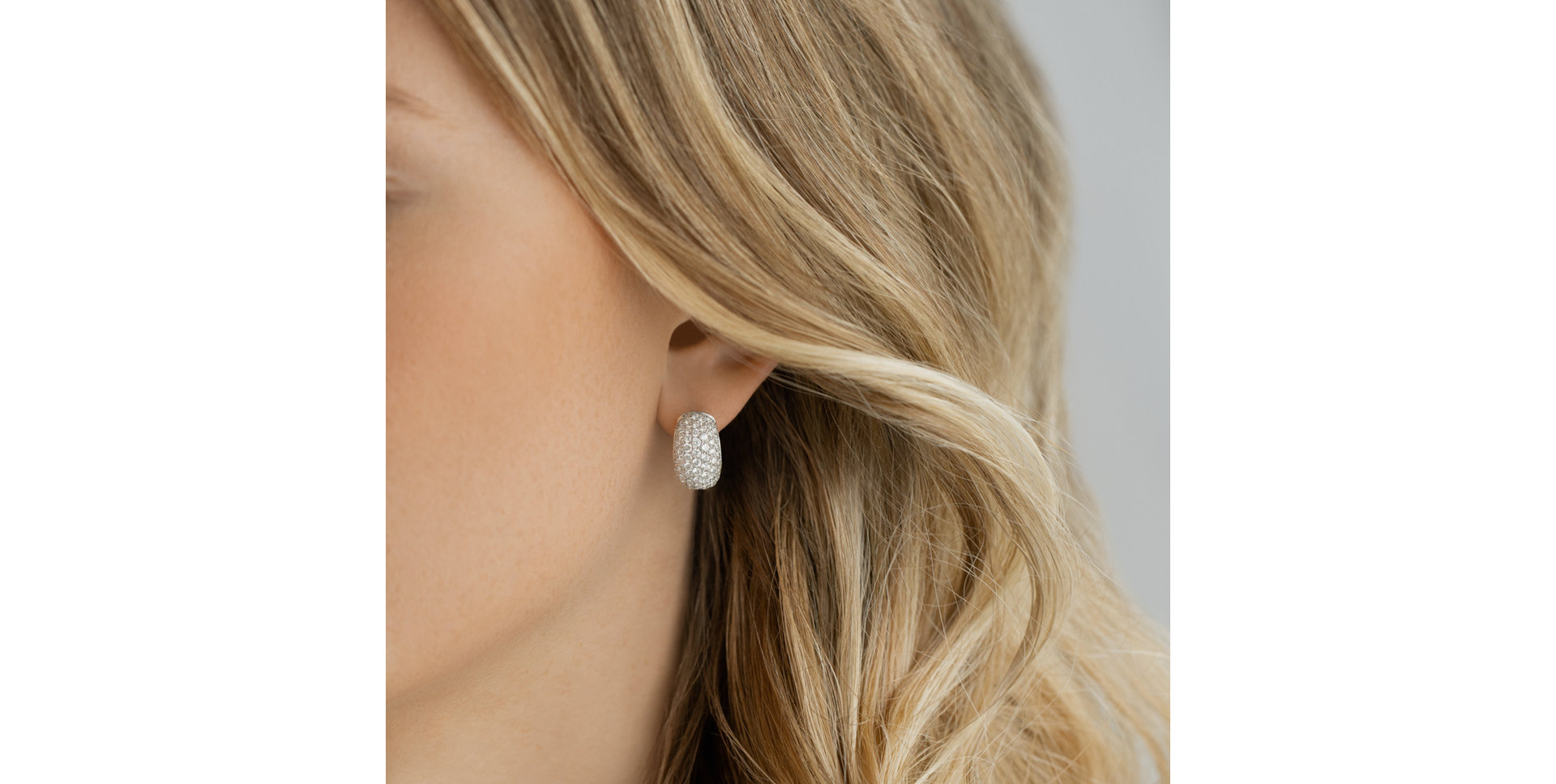 Náušnice s diamanty Enormous Enthusiasm