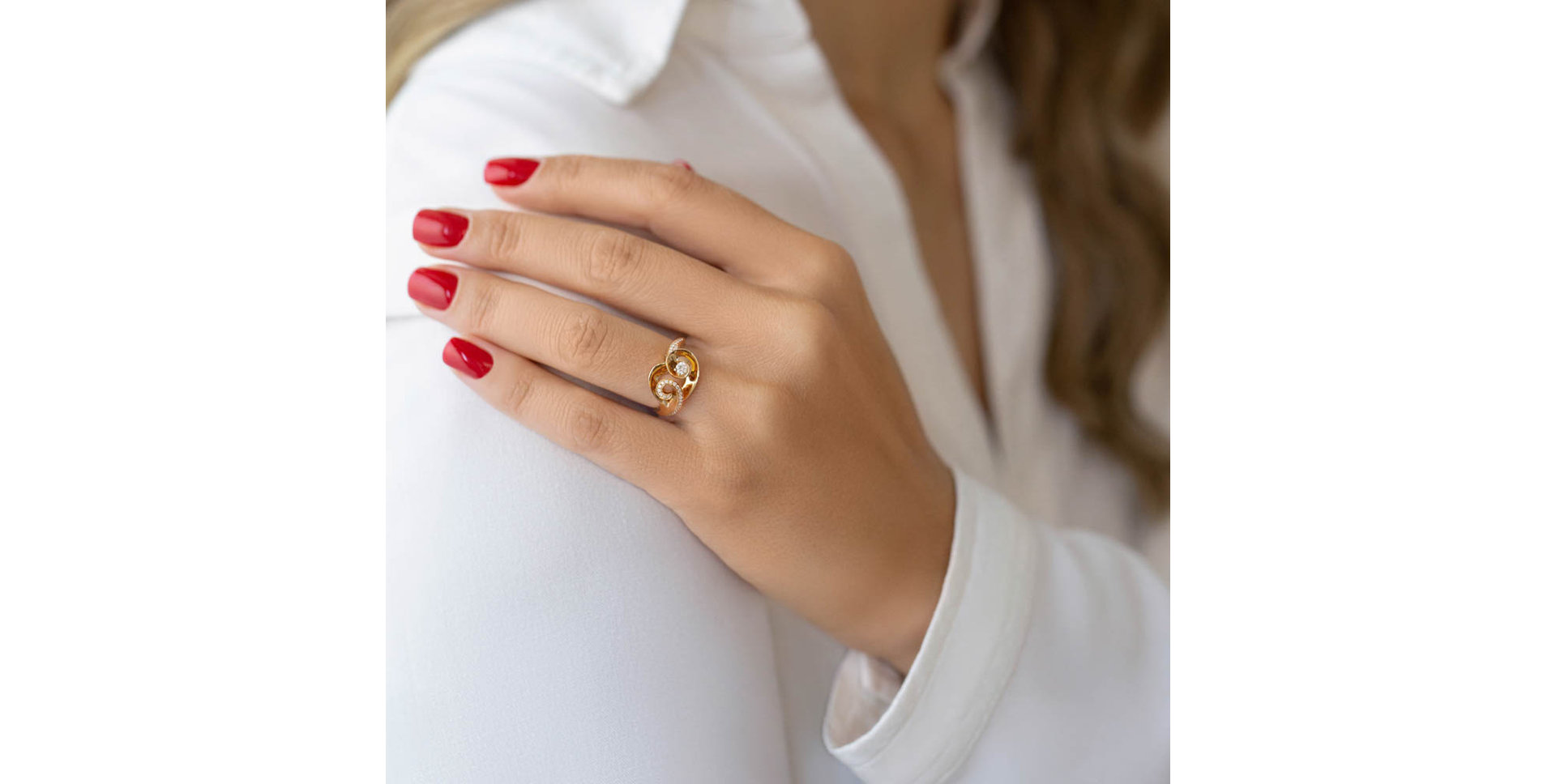 Prsten s diamanty Melody Muse