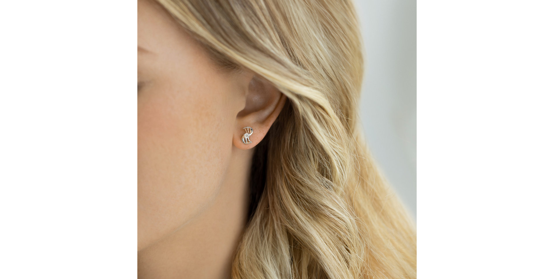 Náušnice s diamanty Clementine