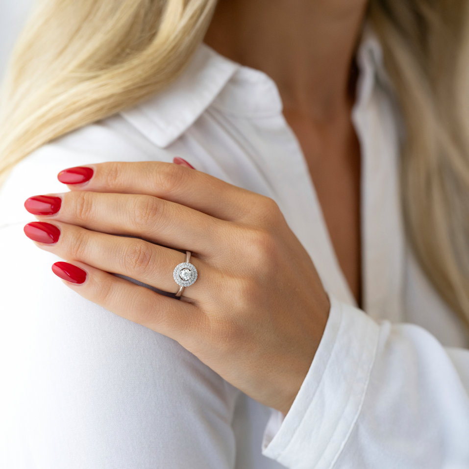 Prsten s diamanty Ottilie
