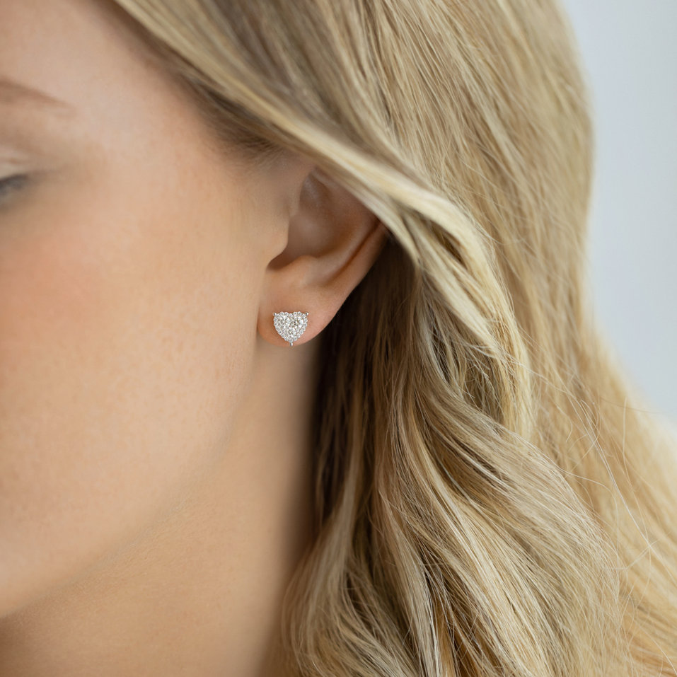 Náušnice s diamanty Benevolence