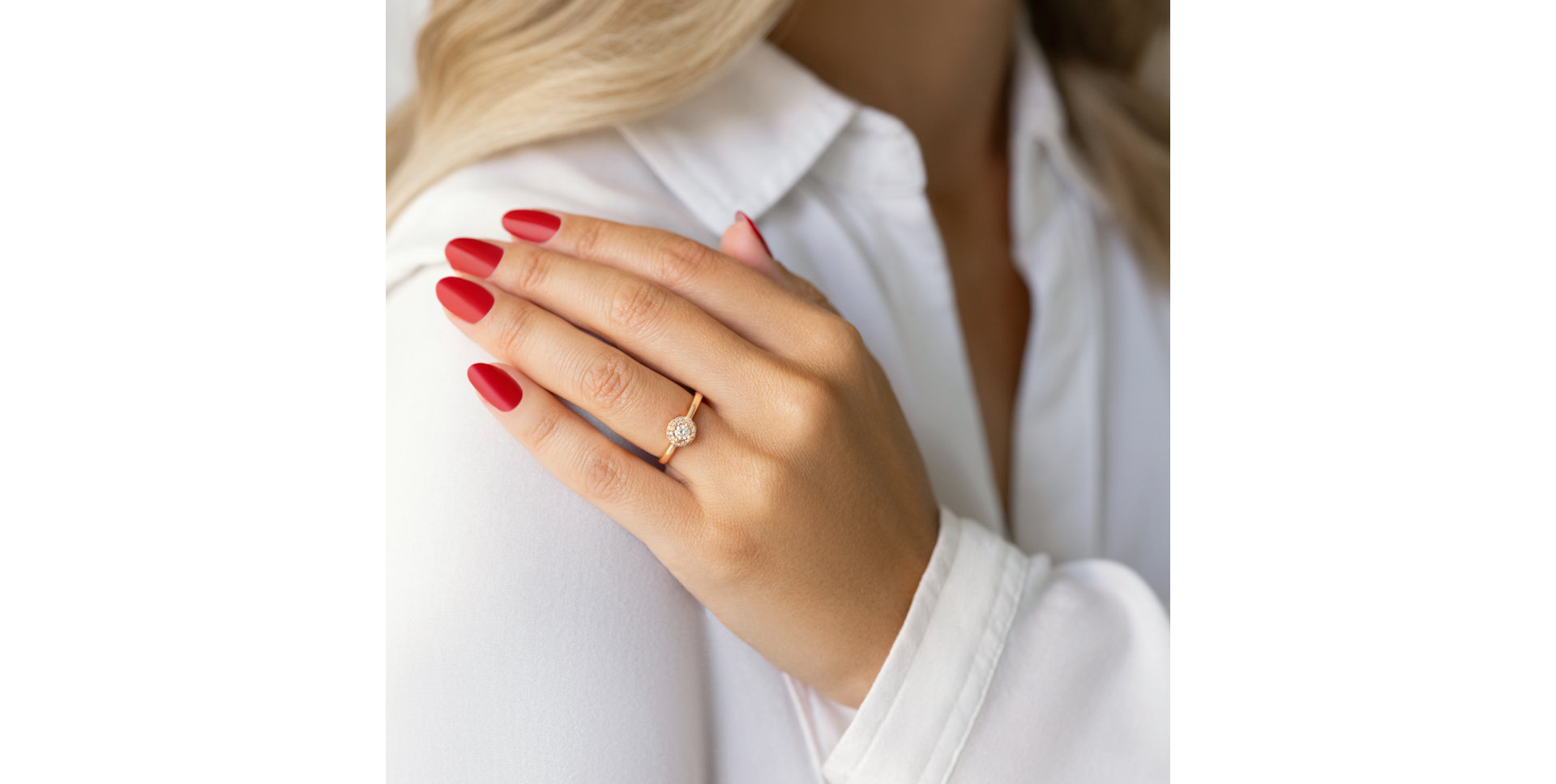 Prsten s diamanty Mystic Galaxy