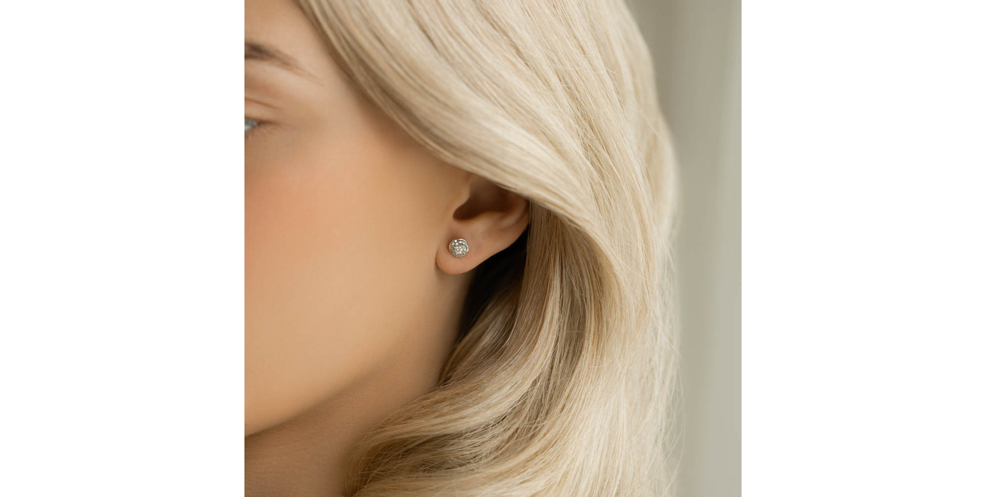 Náušnice s diamanty Lysithea