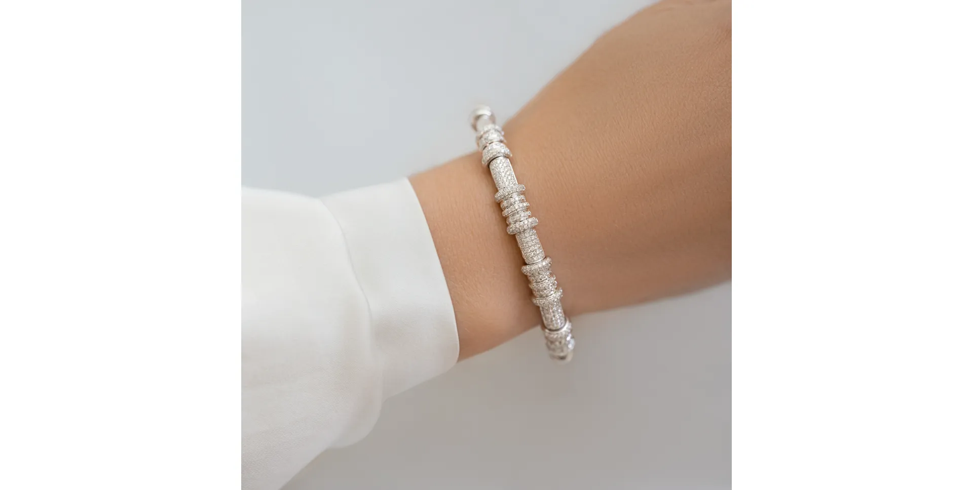 Náramek s diamanty Fredérica