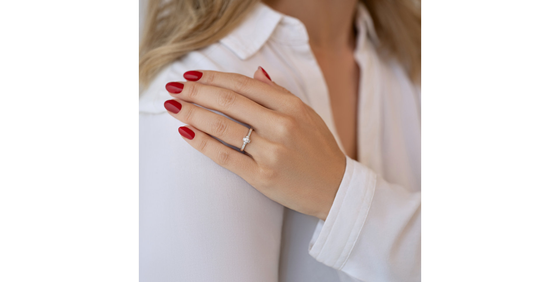 Prsten s diamanty Eternity Miracle