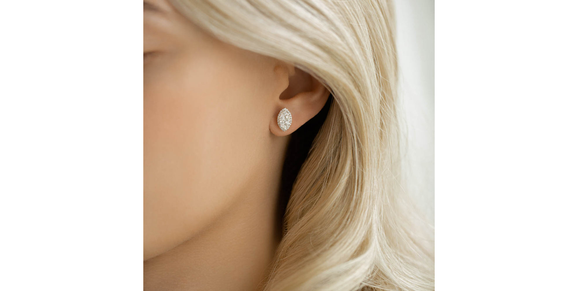 Náušnice s diamanty Graceful