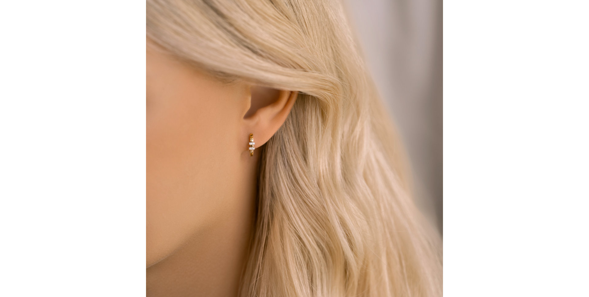 Náušnice s diamanty Beautiful Blaze