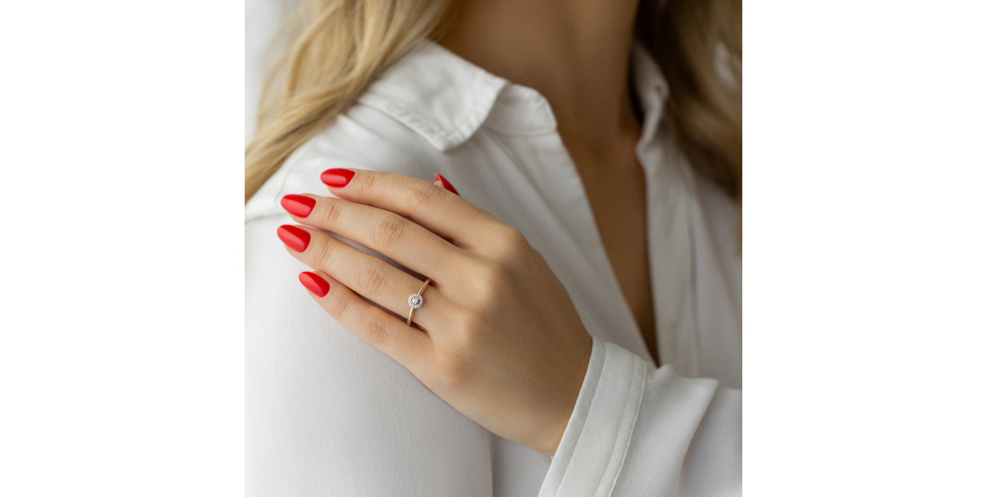 Prsten s diamanty Vinciane