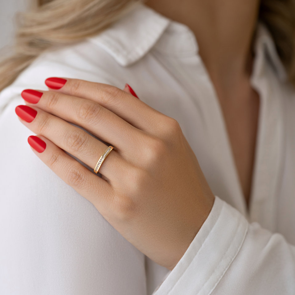 Prsten s diamanty Future Bliss