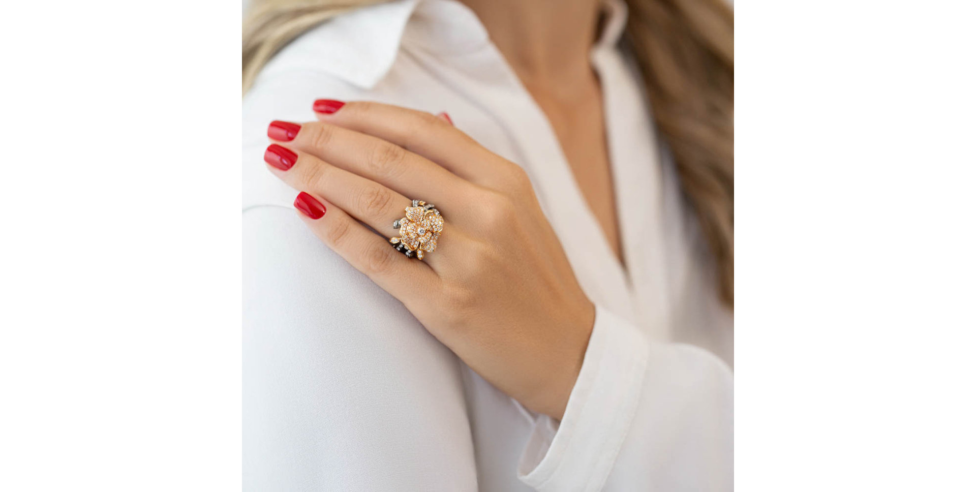 Prsten s diamanty Patience