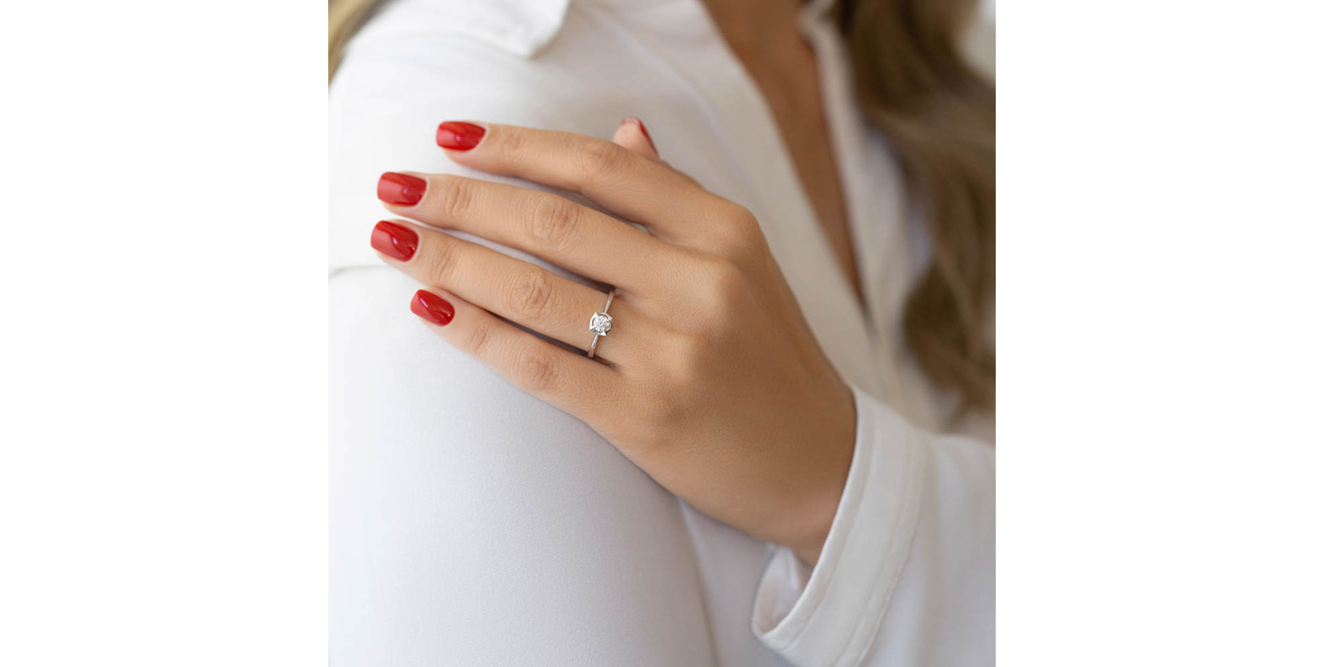 Prsten s diamantem Prue Love