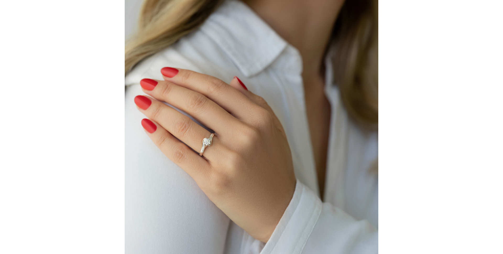 Prsten s diamanty Icon of Kiss