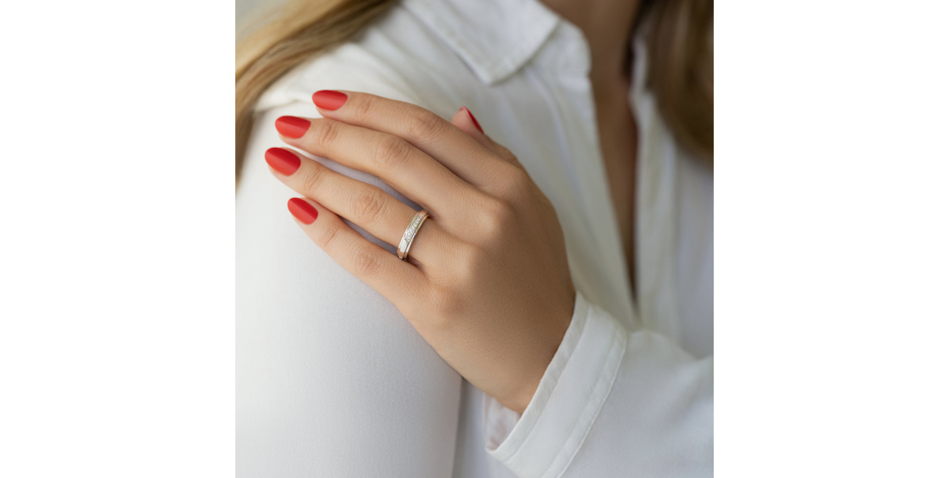 Prsten s diamanty Star Line