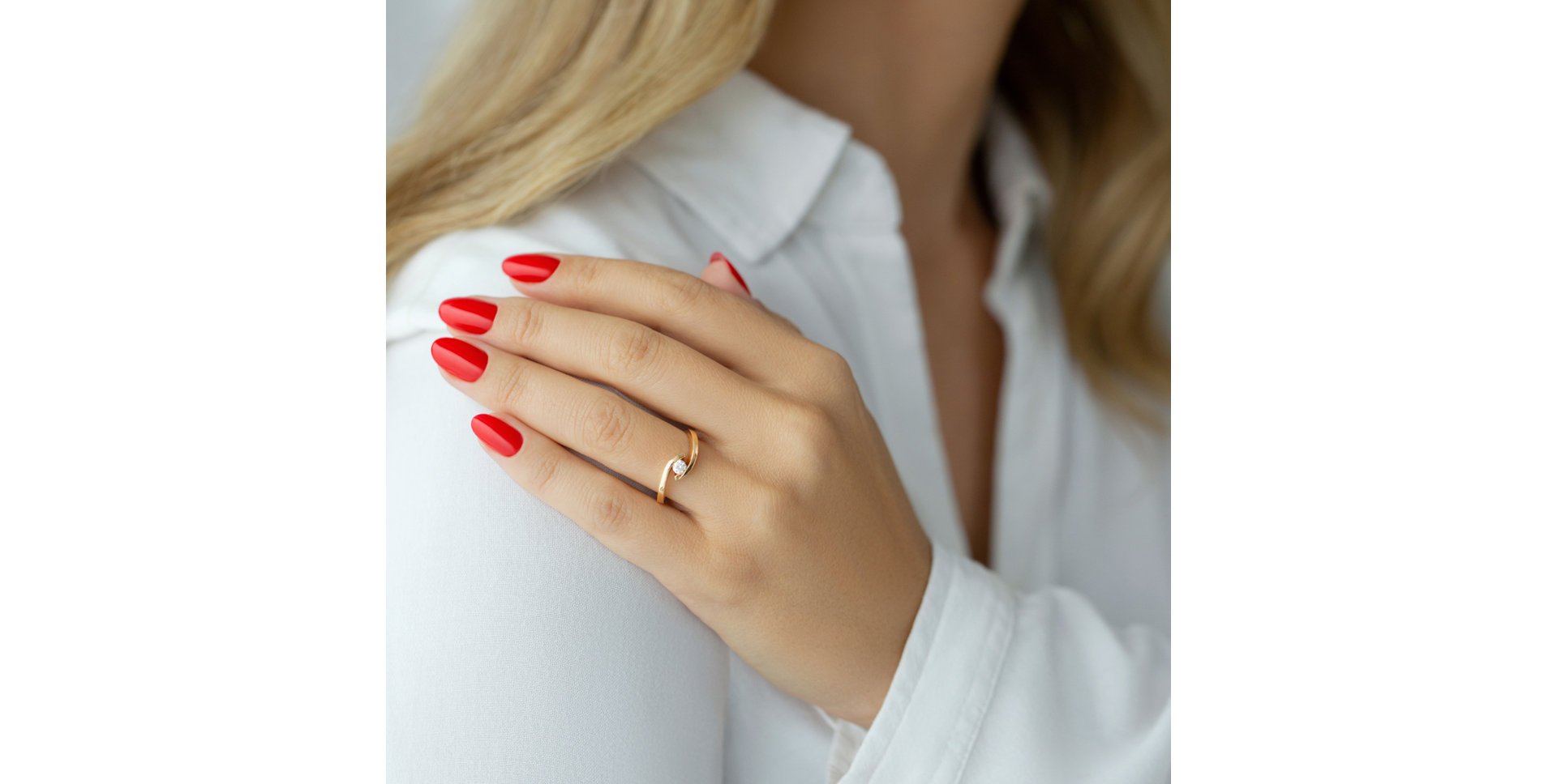 Prsten s diamantem Ramsay