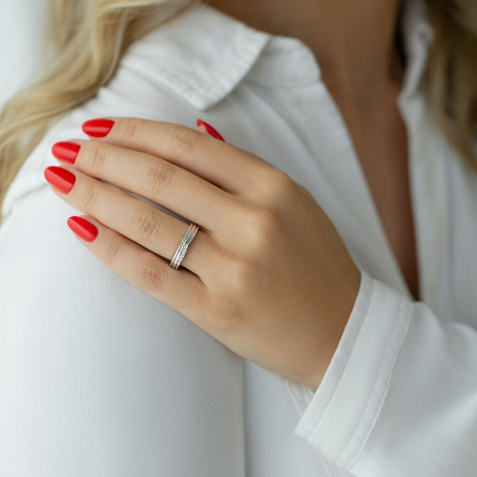 Prsten s diamanty Carmen