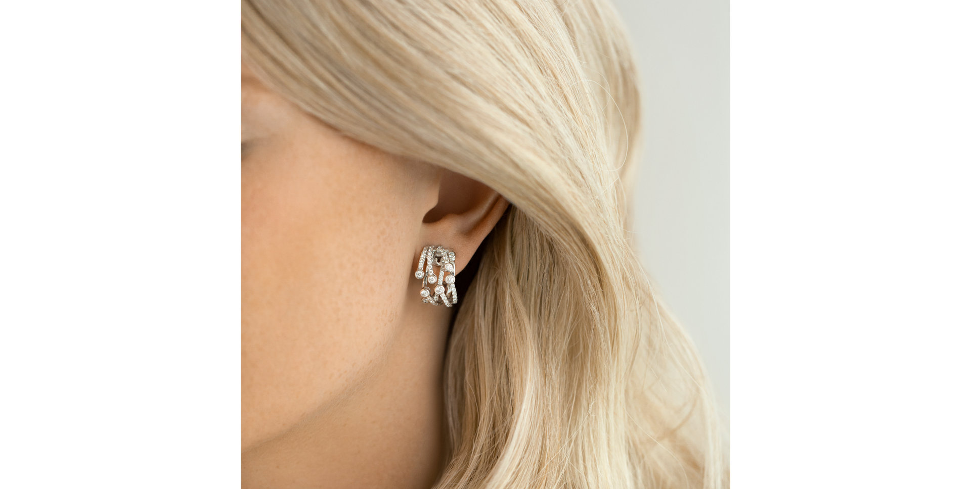 Náušnice s diamanty Brunaux