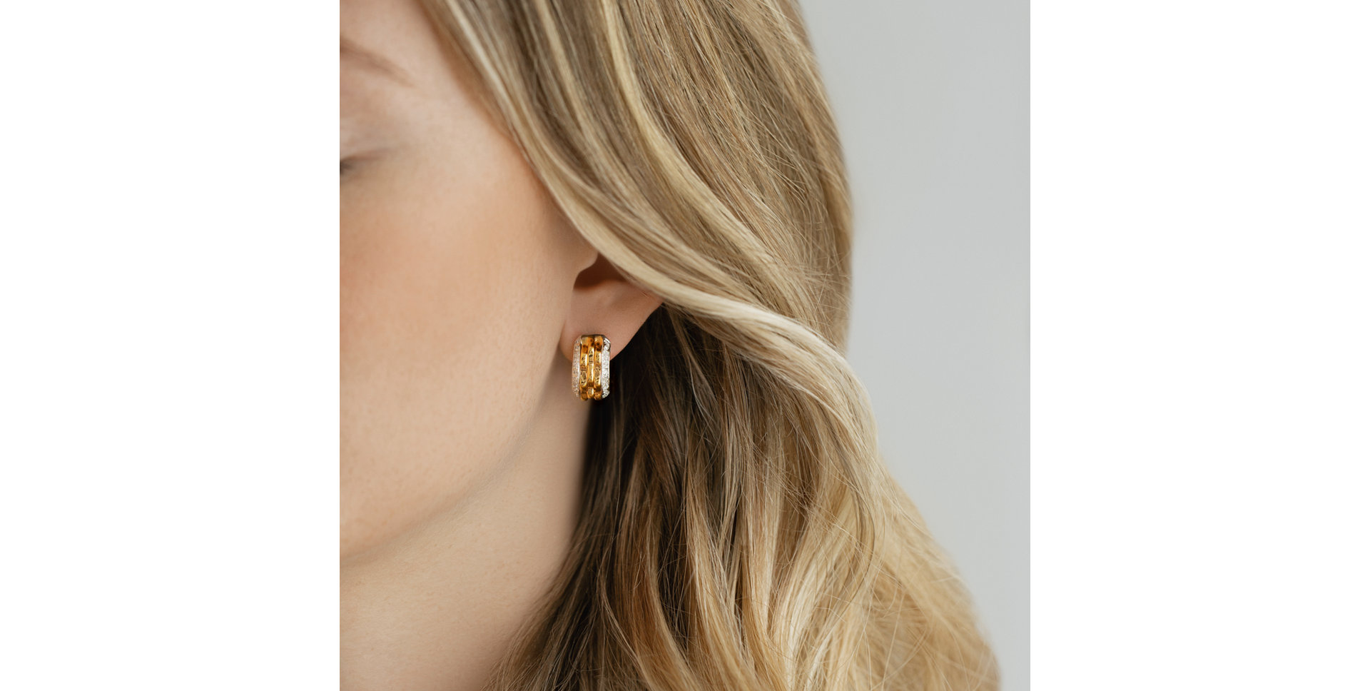 Náušnice s diamanty Ephemeral Glow