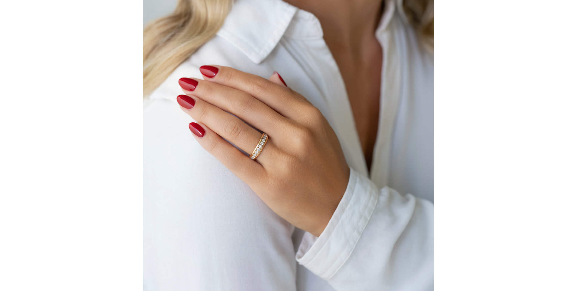 Prsten s diamanty Josian