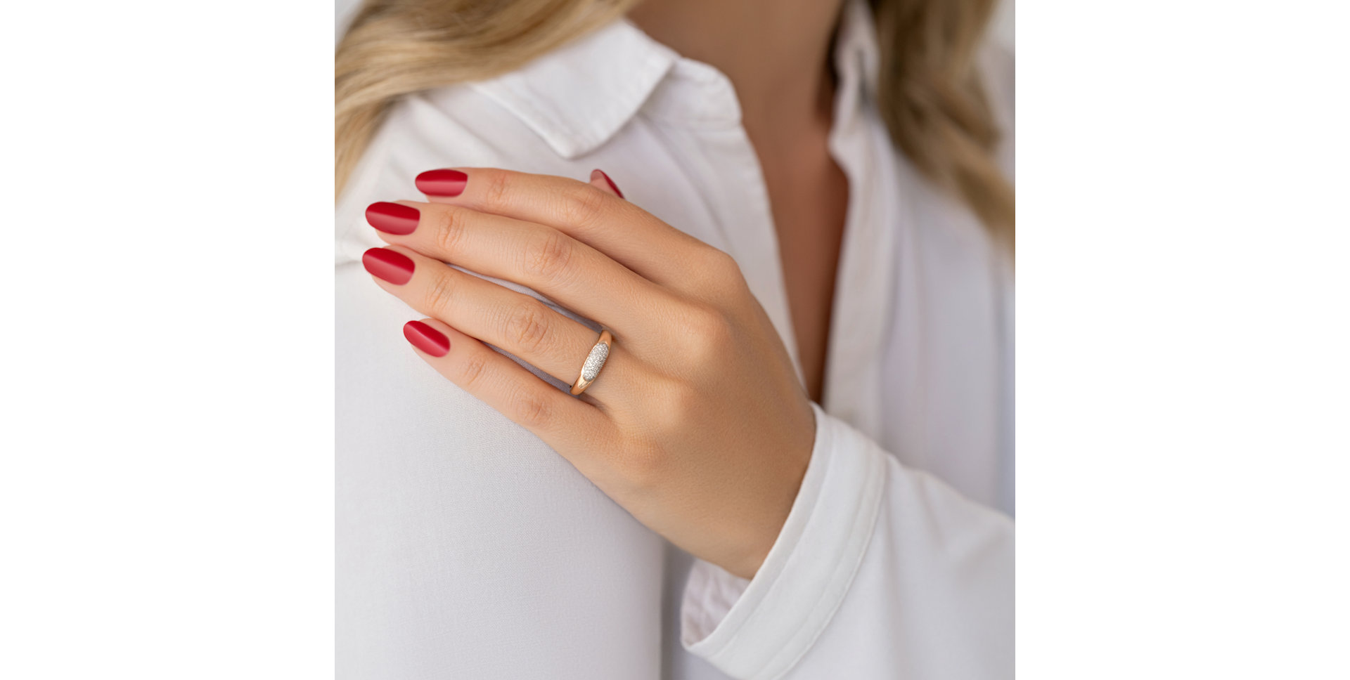 Prsten s diamanty Grape Matte